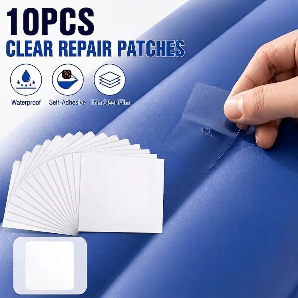 Heat Transfer Vinyl Roll - Transparante tentreparatietape Luchtmatras Zwemringpatch Universele waterdichte