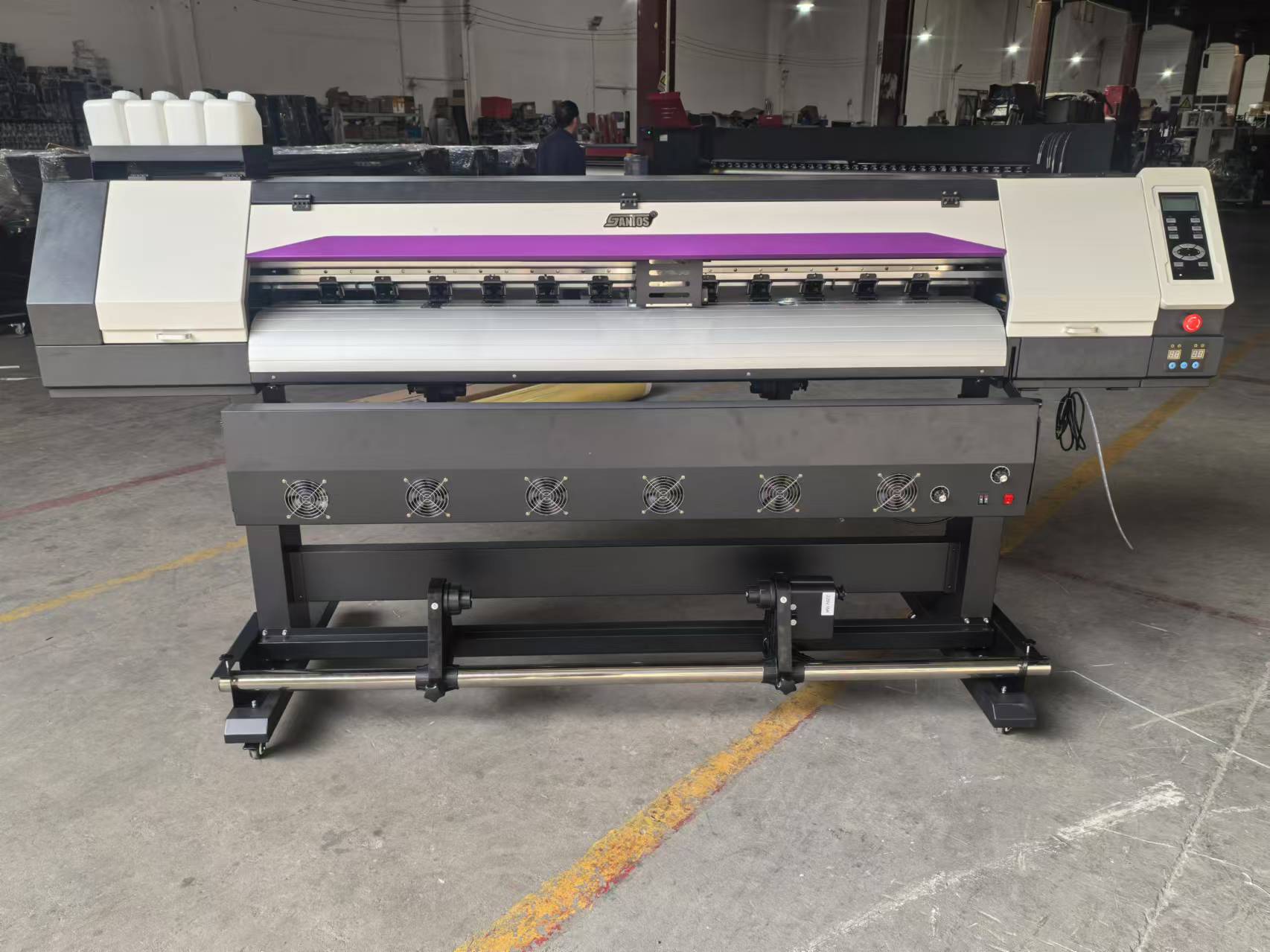 Commercial Vinyl Printing Machine - Nieuwste Inkjet Grootformaat Drukmachine 1.6m 1.8m
