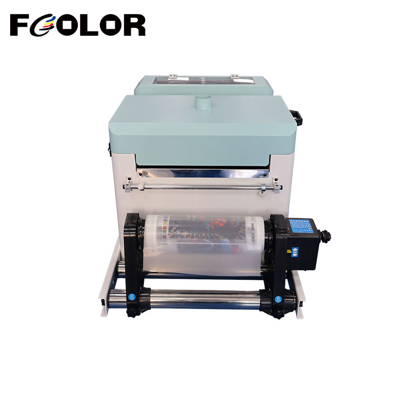 Dtf Powder Shaker - Fcolor 13-inch DTF poeder-schudmachine groene hotmelt