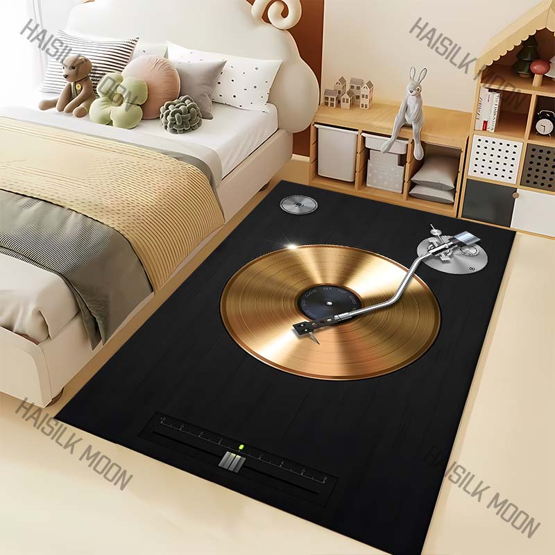 Gouden vinyl platenspeler toon - Commercial Vinyl Printing Machine recensie en prijs