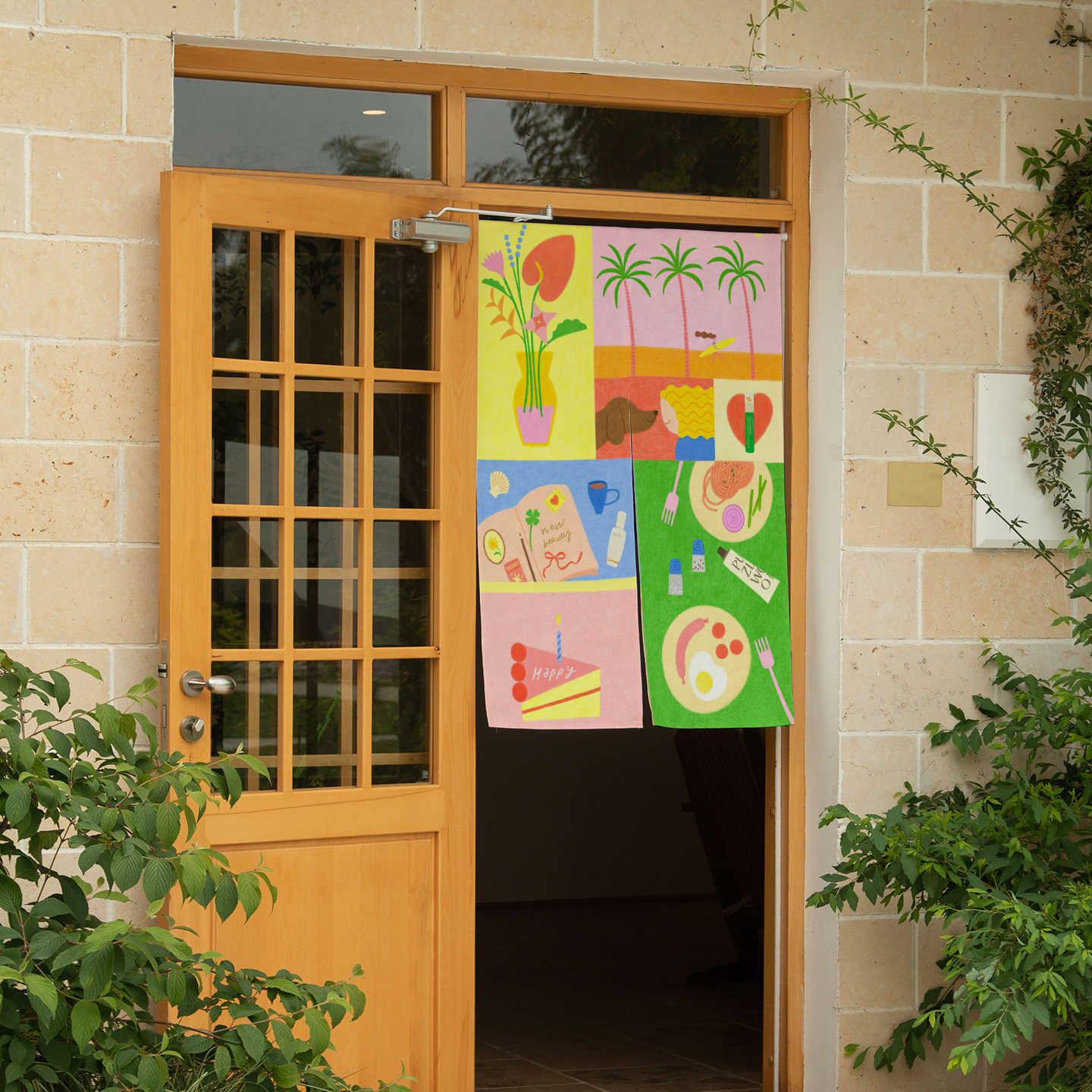 VIKAMA Handgetekende tropische - Commercial Window Printing recensie en prijs
