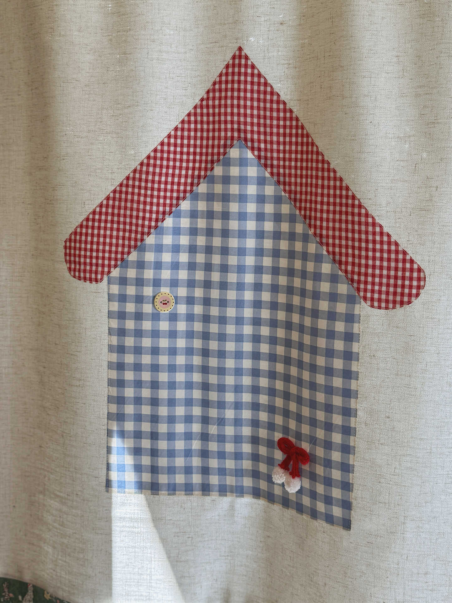 VIKAMA Gingham Small House Nor - Commercial Window Printing recensie en prijs