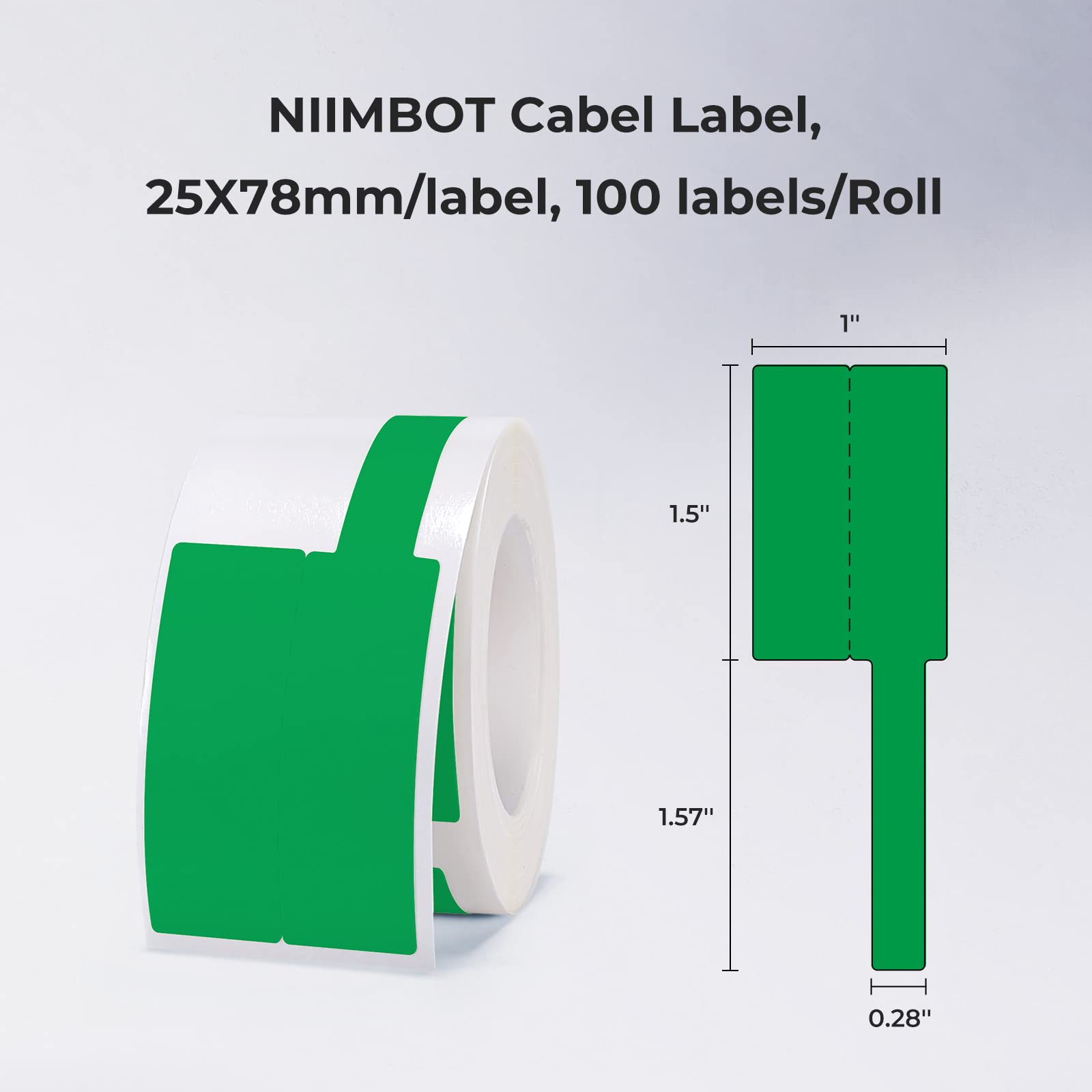 Niimbot Kleurkabel Etiket Wate - Heat Transfer Vinyl Roll recensie en prijs