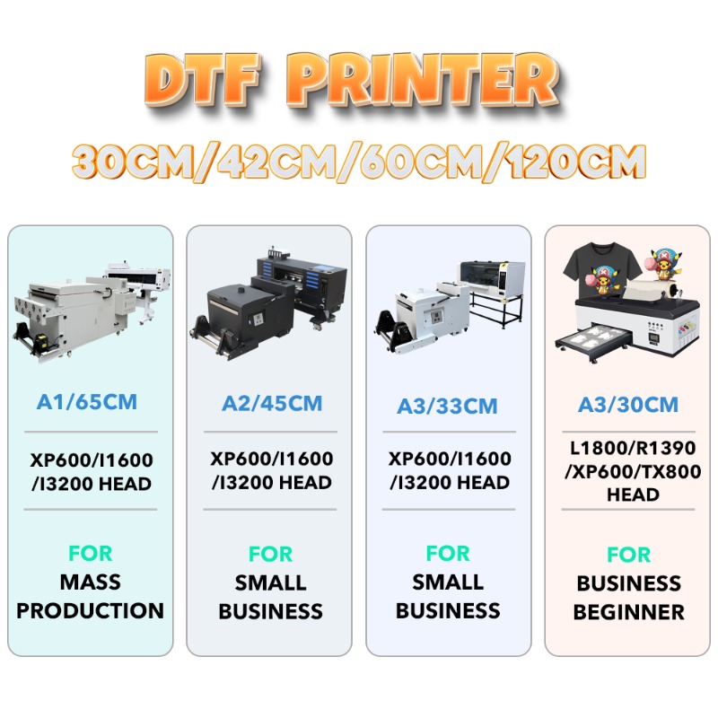 30cm A3 DTF-printer met dubbel - Dtf Powder Shaker recensie en prijs