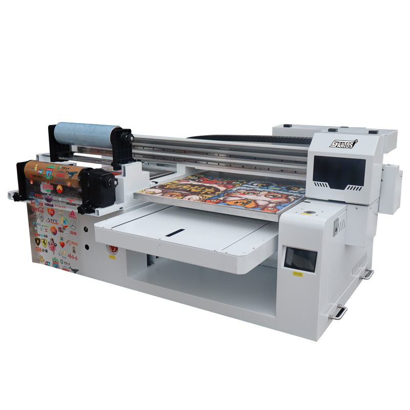Grootformaat flatbed rollen UV - Commercial Uv Printing Machine recensie en prijs