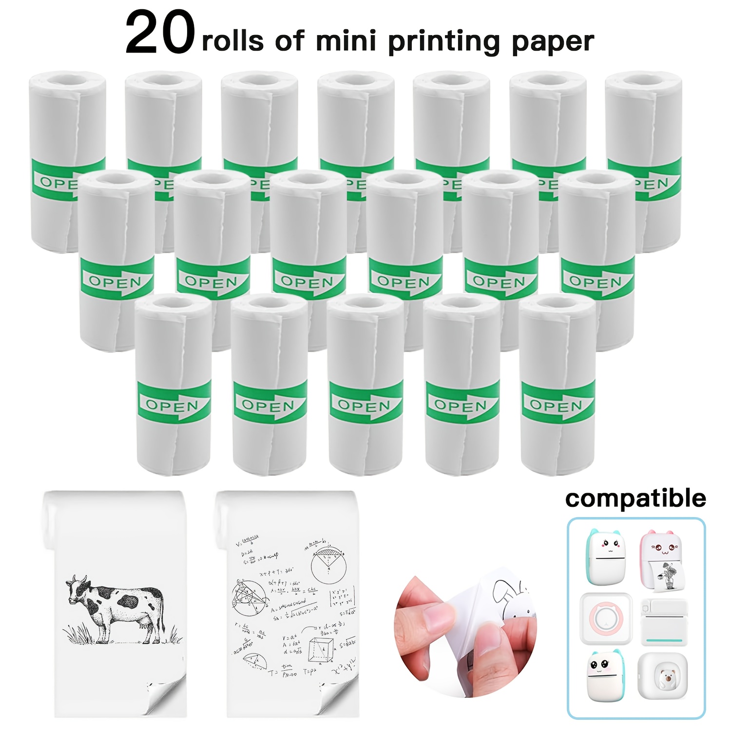 5-10-20 rollen mini-printpapie - Heat Transfer Vinyl Roll recensie en prijs