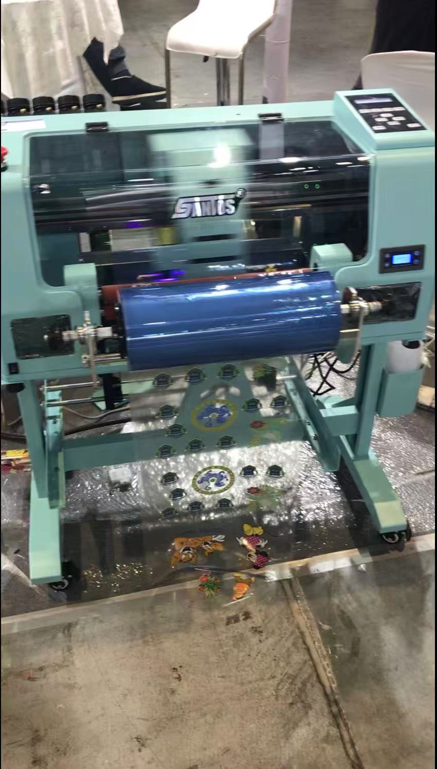 Grootformaat veelkleurige dubb - Commercial Vinyl Printing Machine recensie en prijs