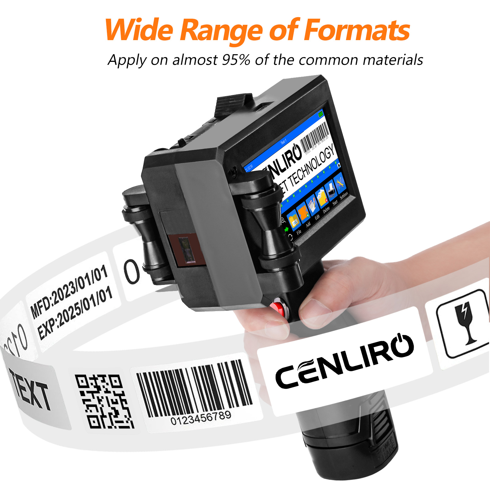 Cenliro CL20B 25,4 mm TIJ Hand - Commercial Book Printing Machines recensie en prijs